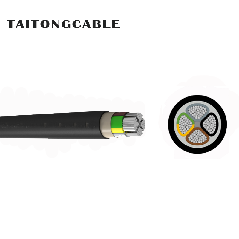 Niederspannungs-2-5-adrige PVC-isolierte PVC-ummantelte Aluminiumleiter-Stromkabel