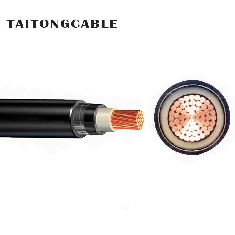 Niederspannungs-Einkern-ATA-gepanzerte Kupferleiter XLPE-isolierte PVC-ummantelte Stromkabel